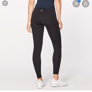 Lululemon Black Wunder Under Leggings